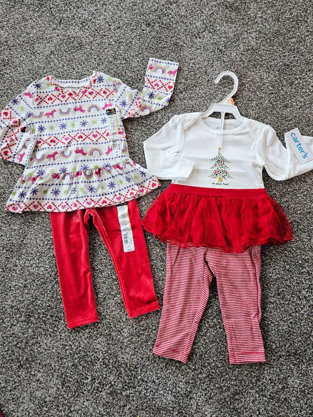 Girls 12 month Bundle Holiday Themed. NWT